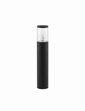 Nova Luce Cetera - lampe de jardin - Ø 9 x 50 cm - IP54 - anthracite foncé
