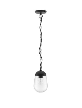 Nova Luce Omika - suspension extérieure - Ø 15 x 88,5 cm - IP54 - gris foncé