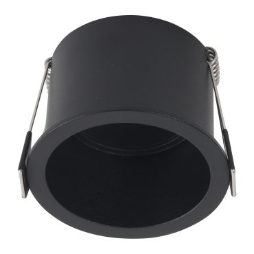 Nova Luce Hap - spot encastré - Ø 68 mm, Ø 62 mm encastré - noir