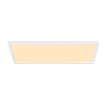 Nordlux Smart Harlow - plafonnier - éclairage intelligent - 59,5 x 29,4 x 2,3 cm - 21W LED inclus - IP54 - blanc