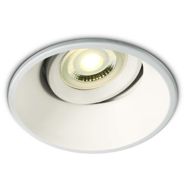 ONE Light Fire Rated GU10 Range - spot encastré - Ø 92 mm, Ø 85 mm encastré - blanc