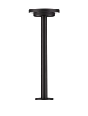 Nova Luce Nitro - lampe de jardin - Ø 15 x 43,7 cm - 12W LED inclus - IP65 - noir sablé