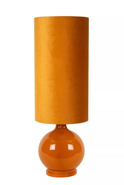 Lucide Esterad - lampadaire - Ø 34 x 100 cm - jaune ocre