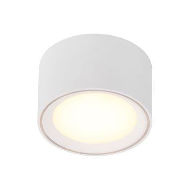 Nordlux Fallon - spot en saillie 1L - Ø 10 cm - fonction Moodmaker à 4 niveaux - LED 5,5W dimmable inclus - blanc