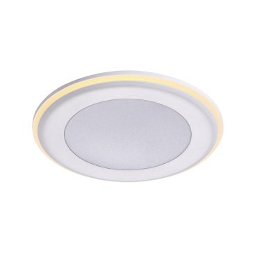 Nordlux Elkton 14 - spot encastré - Ø 145 mm, Ø 130 mm taille d'encastrement - 3 étapes fonction Moodmaker - 12W LED dimmable inclus - blanc