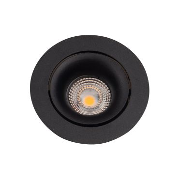 Maxlight Bellatrix Tilted pour H0112 - spot encastré 1L - Ø 105 mm, Ø 90 mm taille d'encastrement - noir