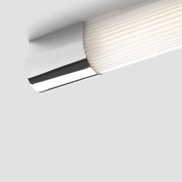 Faro Kiva 900 - applique murale - 90 x 6,8 x 6,7 cm - 14W LED inclus - IP44 - chromé