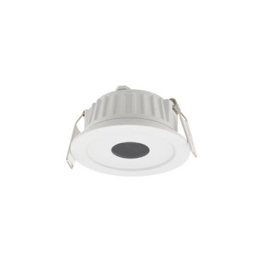 Maxlight Plasma - spot à encastrer - Ø 92 mm, Ø 80 mm à encastrer - 13W LED inclus - IP54 - noir