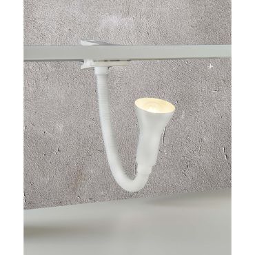 Searchlight Desk Partners - lampe à pince - 30 cm - blanc