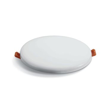 ONE Light Frameless Range - plafonnier encastré - Ø 15,5 x 2,2 cm - 15W LED inclus - IP65 - blanc - couleur de lumière blanc chaud