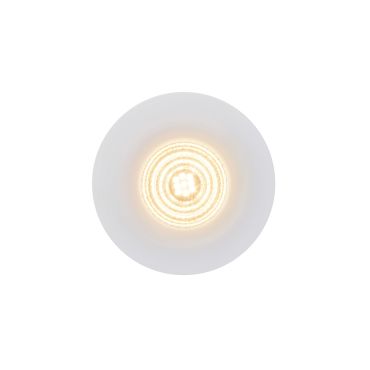 Nordlux Stake - spot encastré - Ø 88 mm, Ø 72 mm taille d'encastrement - 6,1W dimmable LED inclus - blanc