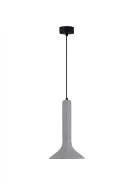 Nova Luce Dylan - suspension - Ø 22,3 x 150 cm - gris