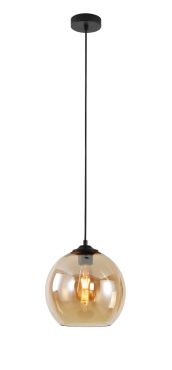Artdelight Marino - lampe suspendue - Ø 25 x 176 cm - ambre