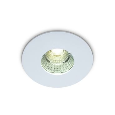 ONE Light COB IP54 Range - spot encastré - Ø 95 mm, Ø 68 mm encastré - 7W LED inclus - IP54 - blanc
