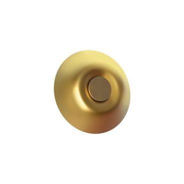 VK Lighting Mira - applique murale - Ø 20 x 7,95 cm - 4W LED inclus - laiton mat