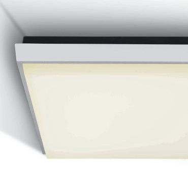 ONE Light Outdoor Slim LED - plafonnier extérieur - 23,8 x 23,8 x 4,6 cm - 25W LED inclus - IP54 - blanc