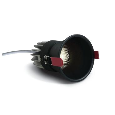 ONE Light Dark Light Pro Range - spot encastré - Ø 75 mm, Ø 68 mm encastré - 10W LED inclus - noir