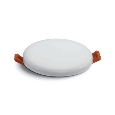 ONE Light Frameless Range - plafonnier d'extérieur - Ø 10 x 2,2 cm - 8W LED inclus - IP65 - blanc - couleur de lumière blanc chaud