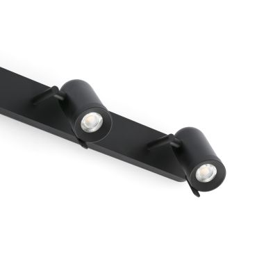 Faro Orleans - spot en saillie 3L - 58,5 x 17 x 13 cm - noir mat