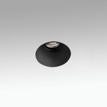 Faro Lox - spot encastré - Ø 85 mm, Ø 55 mm encastré - 8W dimmable LED inclus - noir