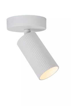 Lucide Clubs - spot en saillie - Ø 10 x 14,9 cm - blanc