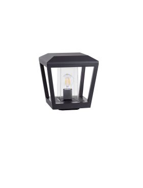 Nova Luce Opu - lampe à poser - 24 x 26 x 24 cm - IP54 - anthracite foncé