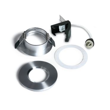 ONE Light Gamme Salle de Bains - spot encastrable - Ø 84 mm, Ø 68 mm encastrable - IP65 - aluminium