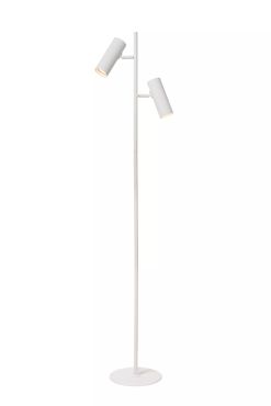 Lucide Clubs - lampadaire - Ø 22 x 140 cm - blanc