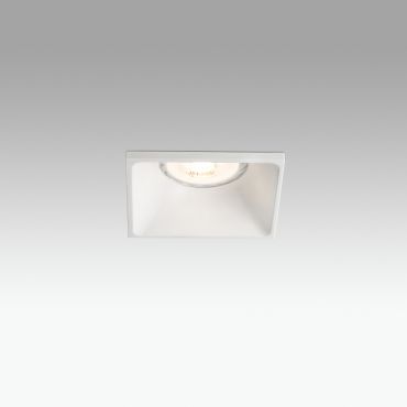 Faro Neon - spot encastré - 75 x 75 mm, 70 x 70 mm format encastré - blanc mat