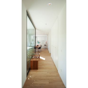 Faro Radon - spot encastré - Ø 92 mm, Ø 80 mm encastré - blanc mat