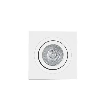 Faro Radon - spot encastré - 92 x 92 mm, Ø 80 mm encastrable - blanc mat