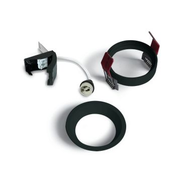 ONE Light - spot encastrable - Ø 69 mm, Ø 62 mm encastrable - noir
