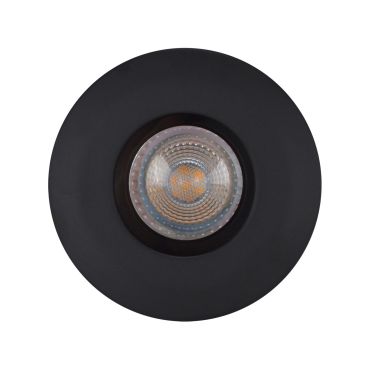 Projectlight Zeus - spot encastrable - Ø 90 mm, Ø 74 mm encastrable - IP65 - noir