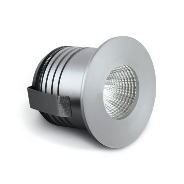 ONE Light - spot à encastrer - Ø 42 mm, Ø 35 mm à encastrer - 1W/3W LED inclus - aluminium