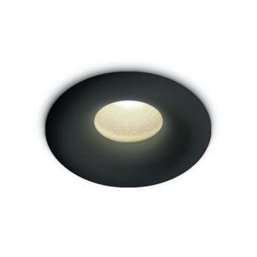 ONE Light - spot à encastrer - Ø 16 mm, Ø 12 mm à encastrer - 1W LED inclus - IP44 - noir