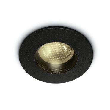 ONE Light - spot à encastrer - Ø 25 mm, Ø 20 mm à encastrer - 1W LED inclus - noir