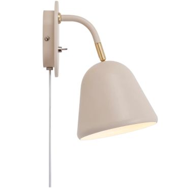 Nordlux Fleur - applique - 15,3 x 21,2 x 26,4 cm - beige