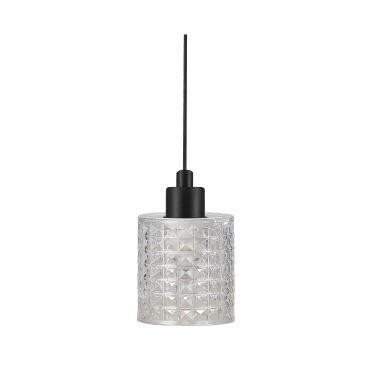 Nordlux Hollywood - lampe suspendue - Ø 10,8 x 317,7 cm - transparent