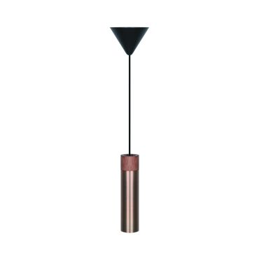 Nordlux Tilo - lampe suspendue - Ø 6 x 224,6 cm - laiton brossé