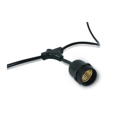 ONE Light - cordon lumineux - 8,5 mètres - E27 - IP44 - noir