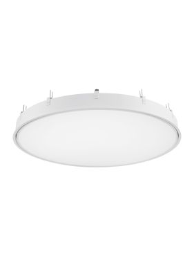 Nova Luce Perfect Profile Trimless - spot encastré - Ø 840 mm, 830 mm encastré - 80W LED dimmable inclus - 3000K - blanc