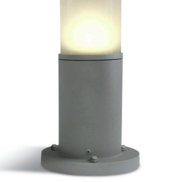 ONE Light E27 Tube Lights - lampe de jardin - Ø 10,7 x 35 cm - IP54 - gris