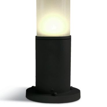 ONE Light E27 Tube Lights - lampe de jardin - Ø 10,7 x 35 cm - IP54 - noir
