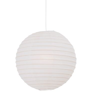 Nordlux Riso - abat-jour en papier sans suspension - Ø 48 cm - blanc