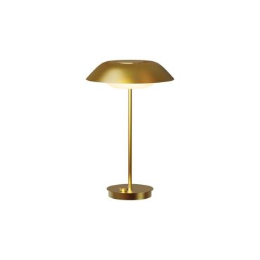 VK lighting Mira - lampe de table - Ø 26 x 36 cm - 8W LED inclus - laiton mat