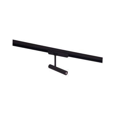 MODÈLE D’EXPOSITION - Maxlight Pistol - spot sur rail - système de rail triphasé - 16,8 x 3 x 25 cm - 12W LED inclus - noir