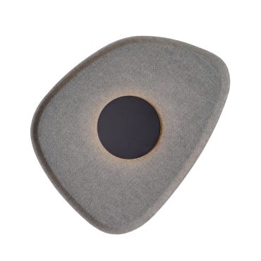 Maxlight Deux - applique - 30 x 7,5 x 40 cm - 5W LED inclus - noir et gris