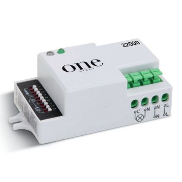 ONE Light - détecteur de mouvement à micro-ondes - 8 x 3,6 x 2,5 cm - 300W - blanc