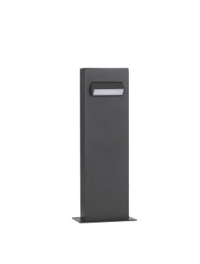 Nova Luce Zelda - lampe de jardin - 12 x 40 x 7,2 cm - 6W LED inclus - IP65 - noir sablé