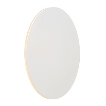 Lucide Eklyps Led - applique murale - Ø 25 x 3 cm - 8W LED inclus - Blanc